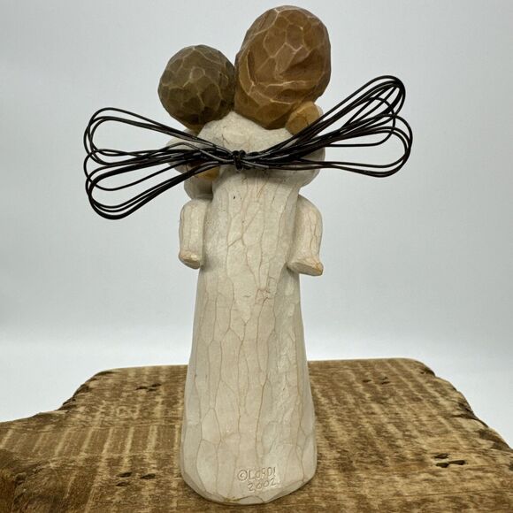 Willow Tree “Angel’s Embrace”. Sculpted Hand painted‎ Figure 2002 DEMDACO EUC - Picture 4 of 7